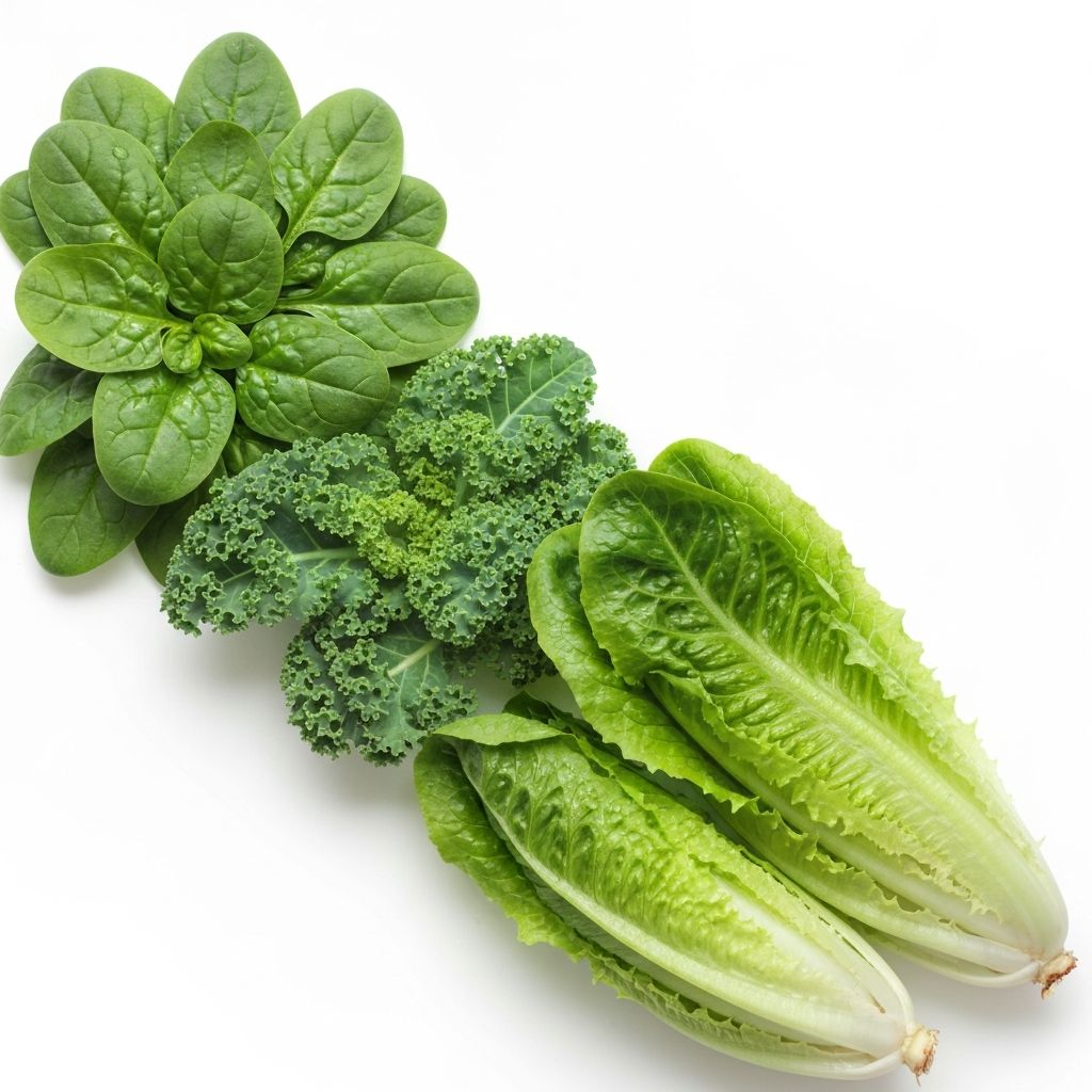 Leafy green vegetables