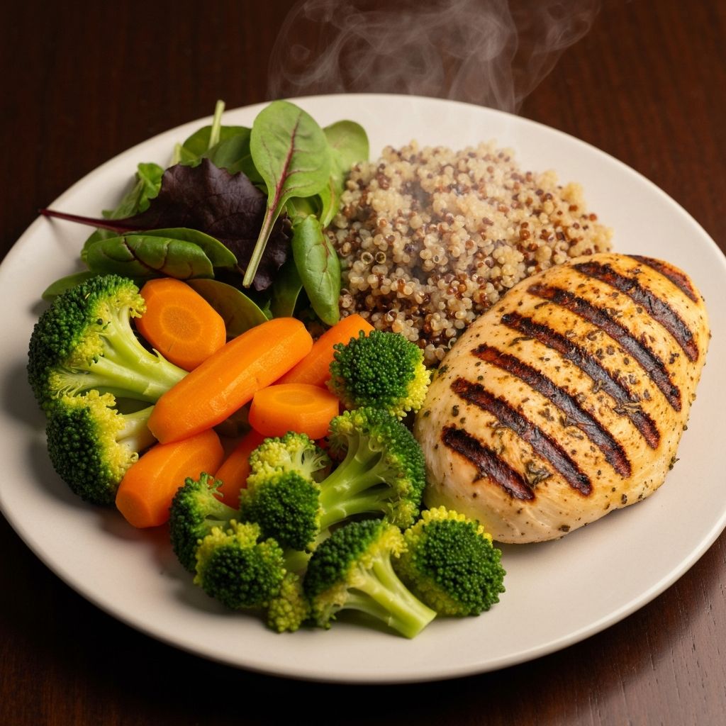 Balanced meal example